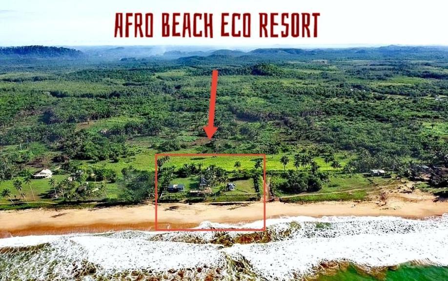 Afro Beach Eco Resort Butre Екстериор снимка