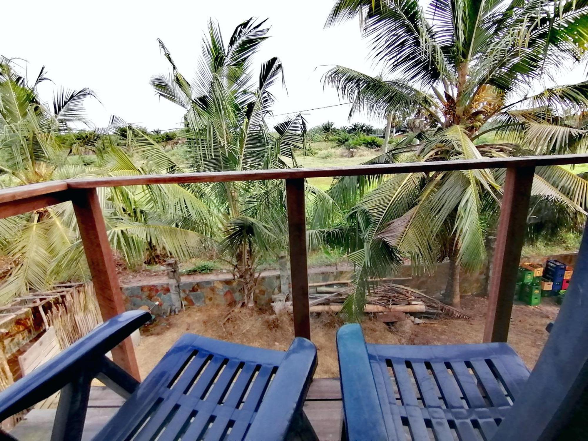 Afro Beach Eco Resort Butre Стая снимка